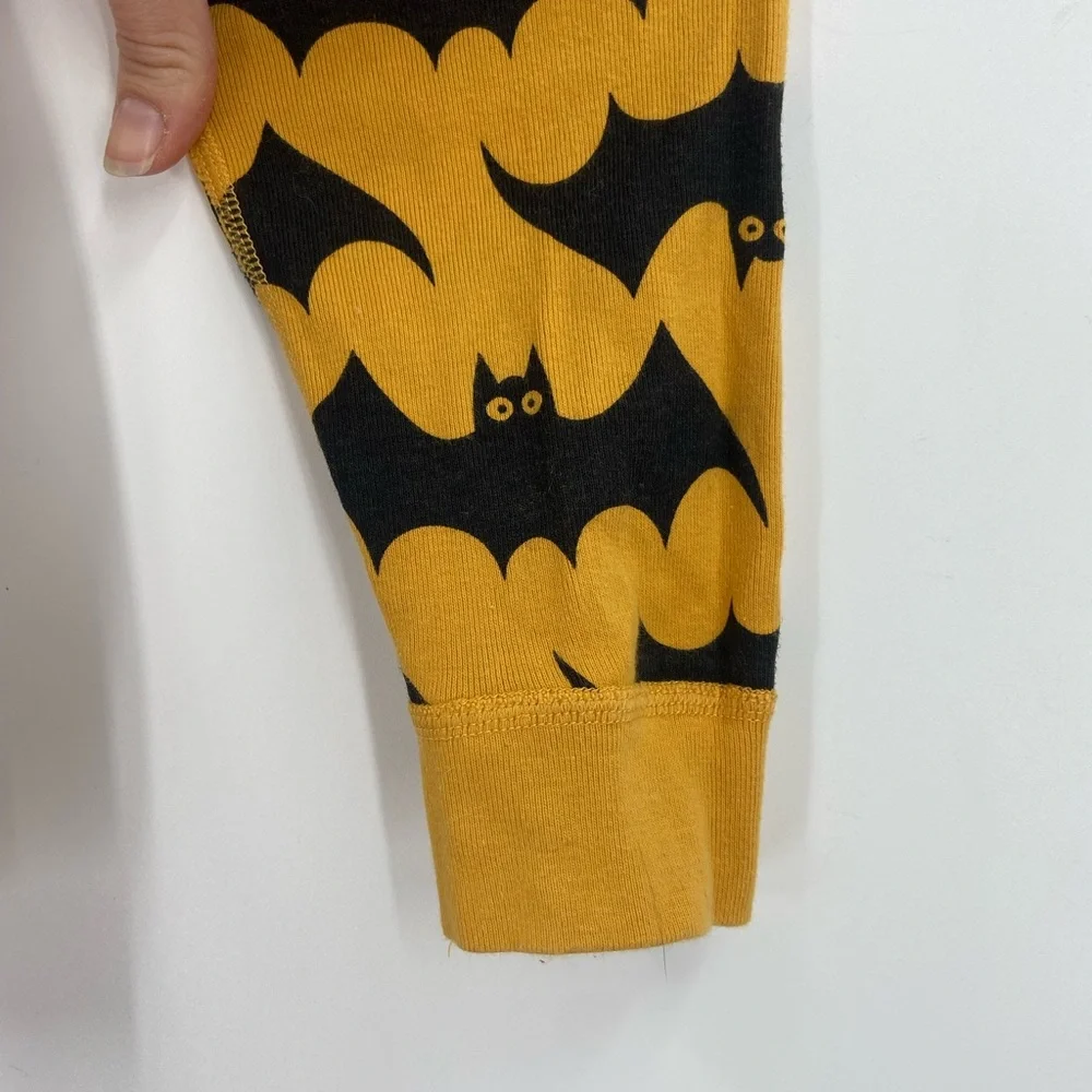 Hanna‎ Andersson Bat Halloween Pajama Pants Bottoms 6-7 years
